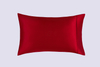 Mejor funda de almohada de seda satinada con cierre de cremallera 19 Momme Juego de regalo tamaño king del Reino Unido con logotipo personalizado