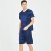 100% de seda pura Silk única Designshort Pajamas para hombres