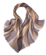 Lujo personalizado Wrosted más suave lana estola bufanda para venta al por mayor